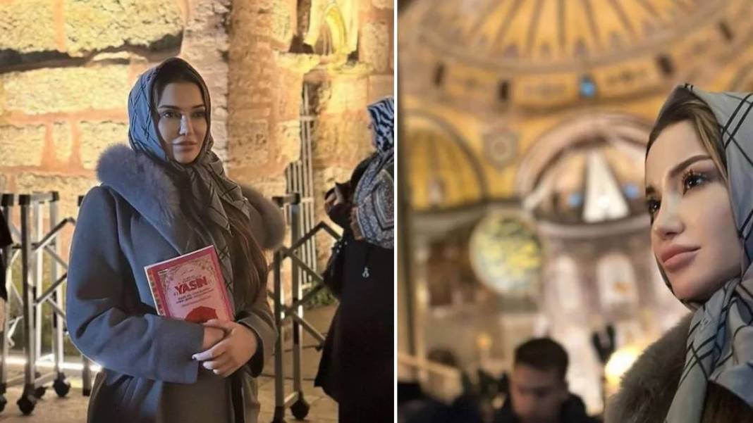 Esra Ezmeci başında örtü, elinde Yasin kitabı ile poz verdi! Herkesin gözü o detaya takıldı: Tepkiler çığ gibi 3